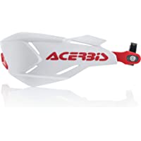 Los mejores  - Acerbis 0022397.239 - Paramanos X-Factory- blanco-rojo